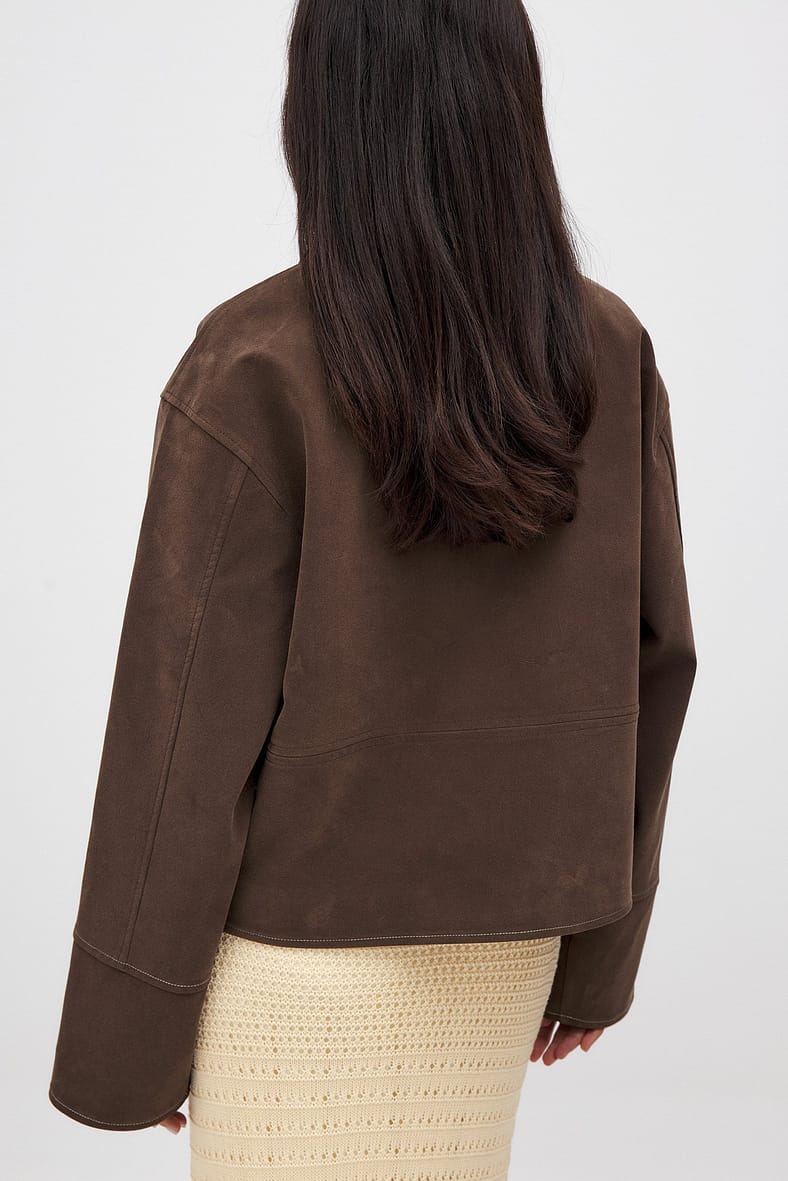 RÉVOLTE™ Suede Zip Jacket